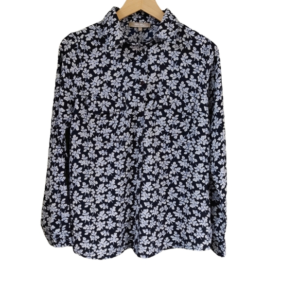 Marc Lauge Summertime Collection Floral Button-up Dress Shirt Small - Picture 1 of 10